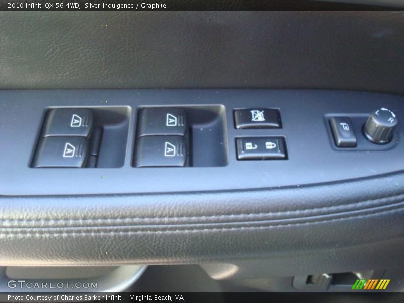 Silver Indulgence / Graphite 2010 Infiniti QX 56 4WD