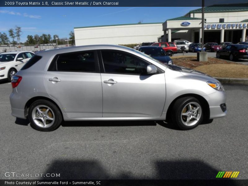 Classic Silver Metallic / Dark Charcoal 2009 Toyota Matrix 1.8