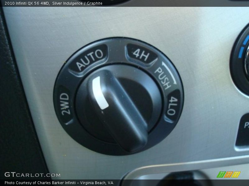 Silver Indulgence / Graphite 2010 Infiniti QX 56 4WD