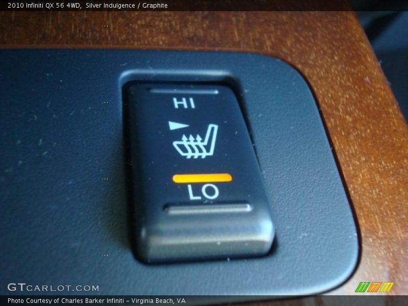 Silver Indulgence / Graphite 2010 Infiniti QX 56 4WD
