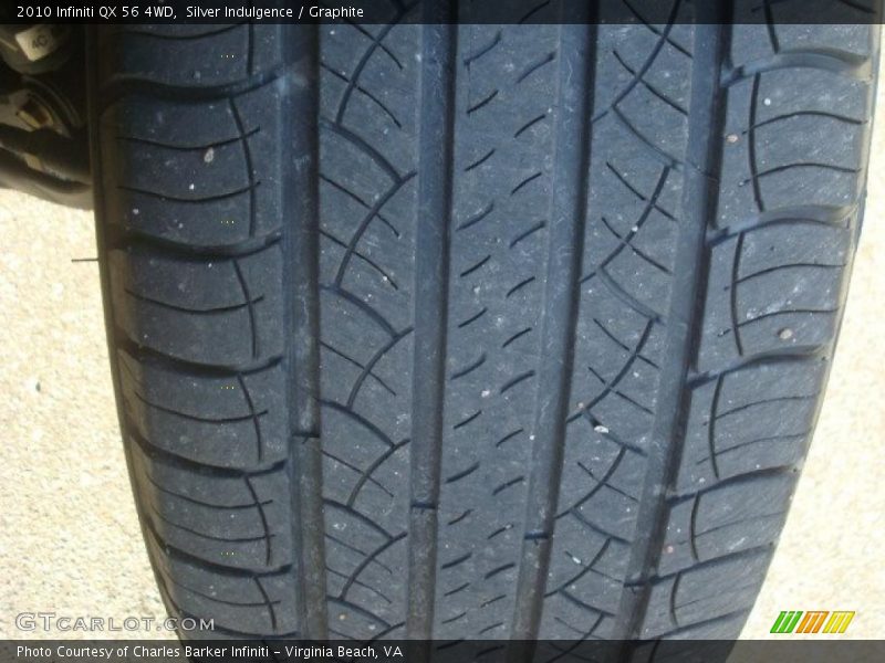Silver Indulgence / Graphite 2010 Infiniti QX 56 4WD