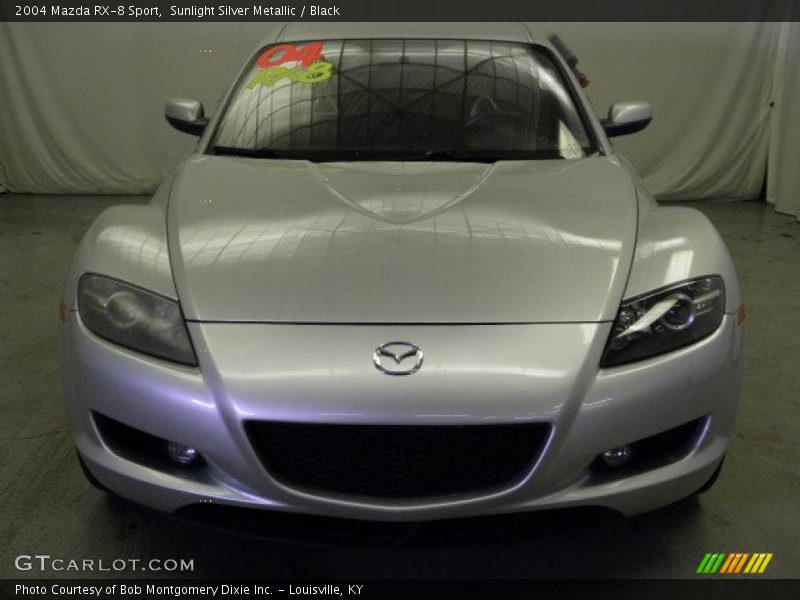 Sunlight Silver Metallic / Black 2004 Mazda RX-8 Sport