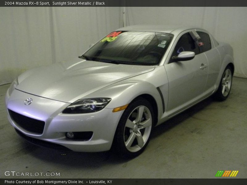 Sunlight Silver Metallic / Black 2004 Mazda RX-8 Sport