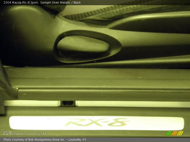 Sunlight Silver Metallic / Black 2004 Mazda RX-8 Sport