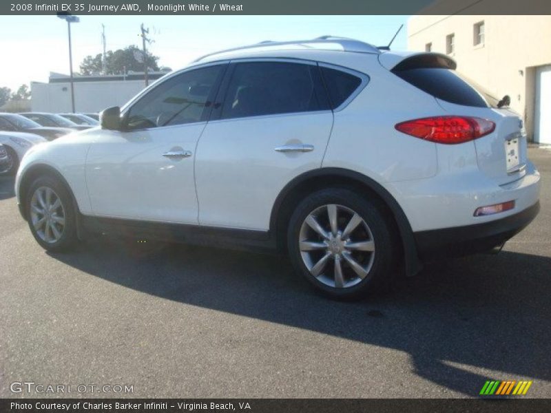 Moonlight White / Wheat 2008 Infiniti EX 35 Journey AWD