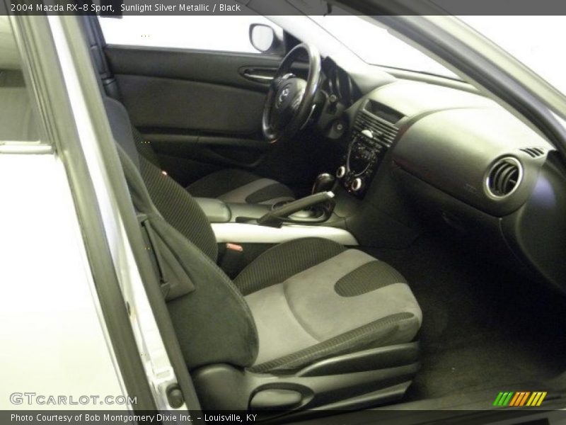 Sunlight Silver Metallic / Black 2004 Mazda RX-8 Sport