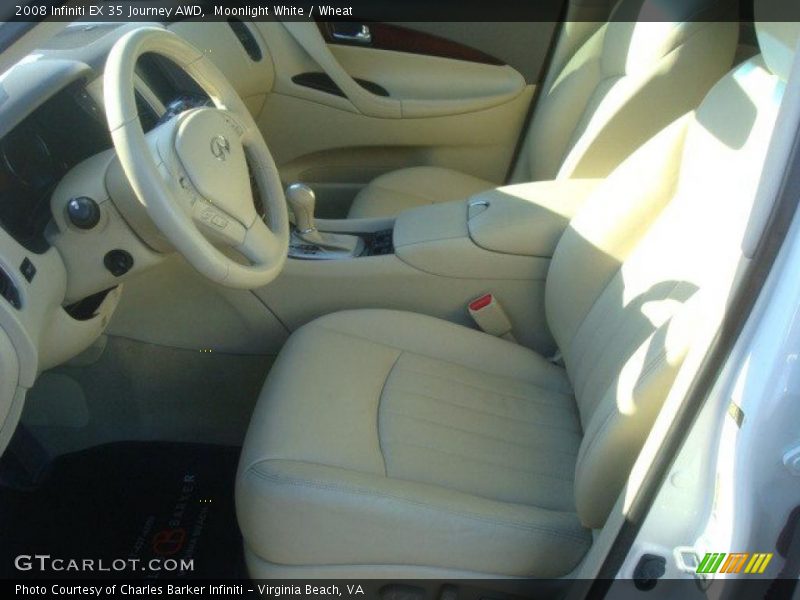 Moonlight White / Wheat 2008 Infiniti EX 35 Journey AWD