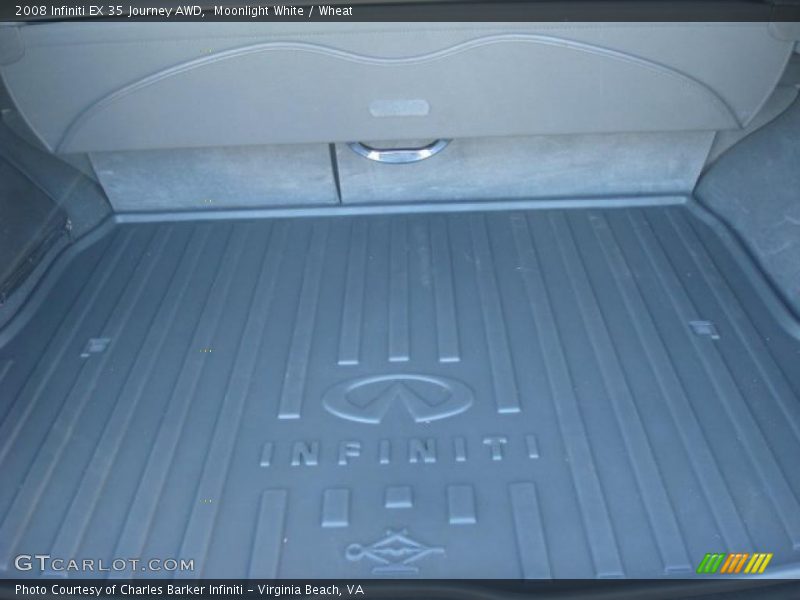 Moonlight White / Wheat 2008 Infiniti EX 35 Journey AWD