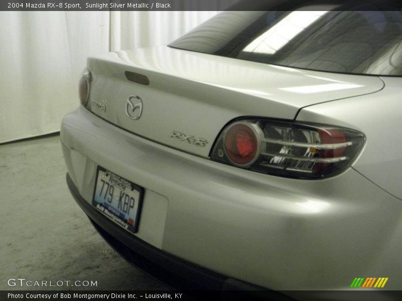 Sunlight Silver Metallic / Black 2004 Mazda RX-8 Sport