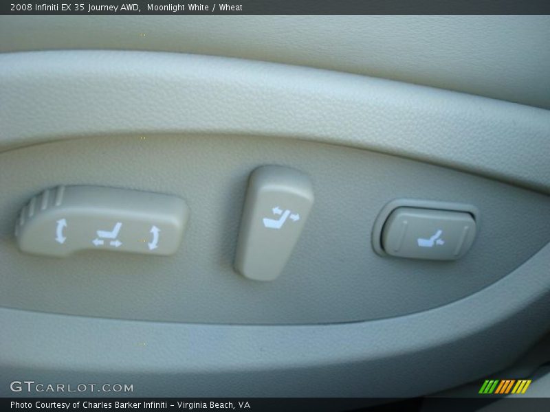 Moonlight White / Wheat 2008 Infiniti EX 35 Journey AWD