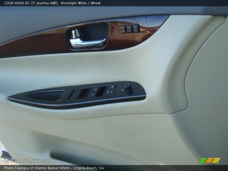 Moonlight White / Wheat 2008 Infiniti EX 35 Journey AWD
