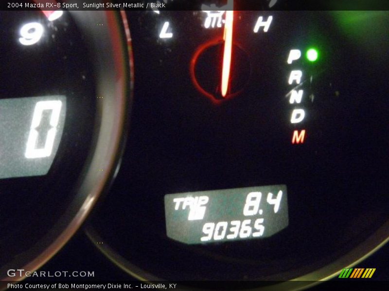 Sunlight Silver Metallic / Black 2004 Mazda RX-8 Sport