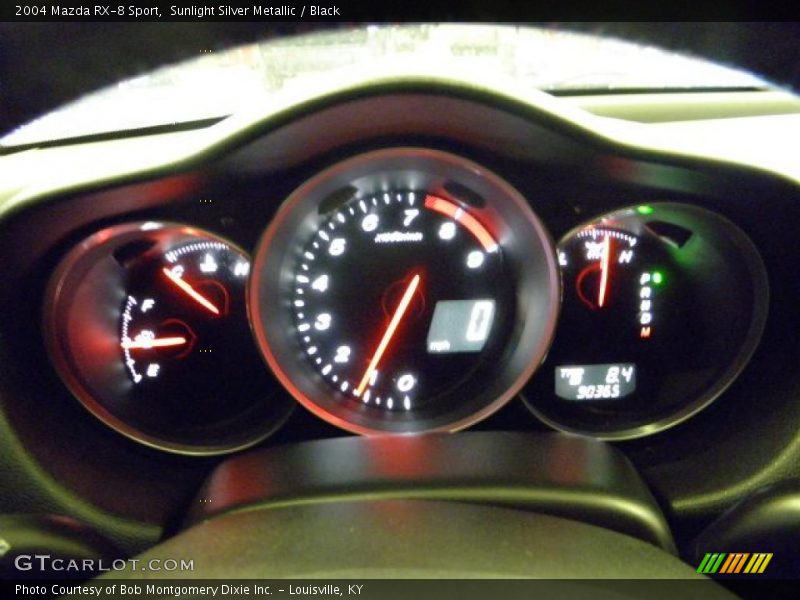 Sunlight Silver Metallic / Black 2004 Mazda RX-8 Sport