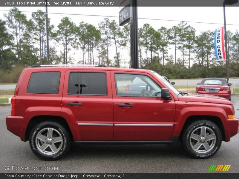 Red Crystal Pearl / Dark Slate Gray 2008 Jeep Patriot Limited