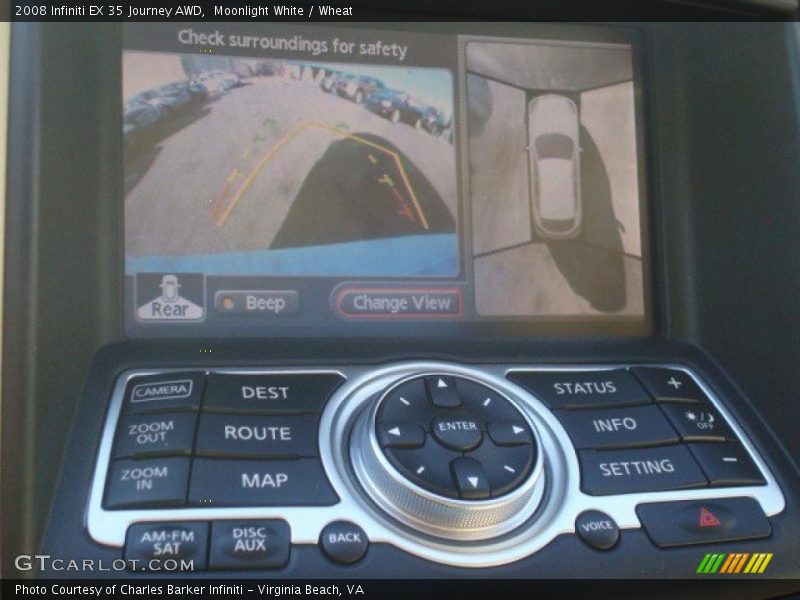 Moonlight White / Wheat 2008 Infiniti EX 35 Journey AWD