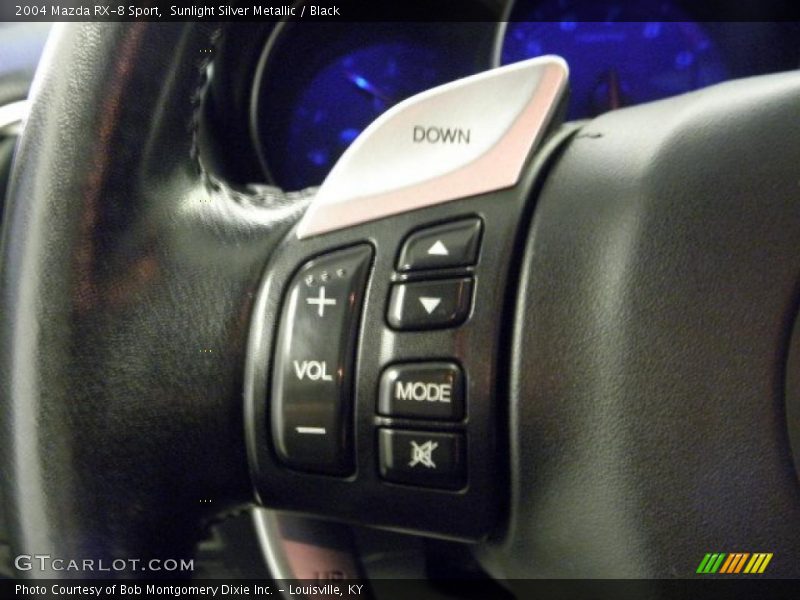 Sunlight Silver Metallic / Black 2004 Mazda RX-8 Sport