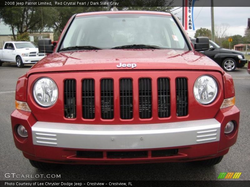 Red Crystal Pearl / Dark Slate Gray 2008 Jeep Patriot Limited