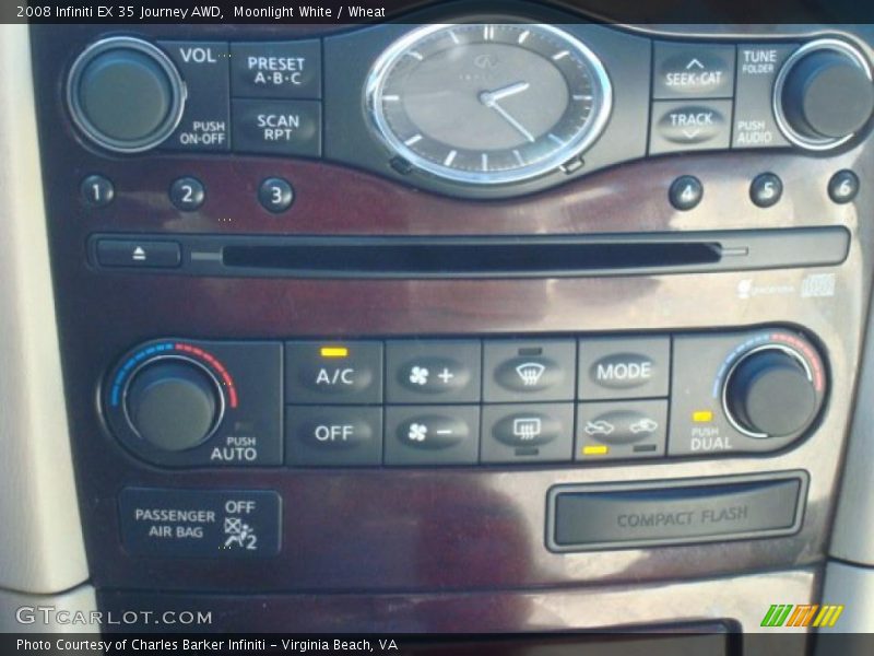 Moonlight White / Wheat 2008 Infiniti EX 35 Journey AWD