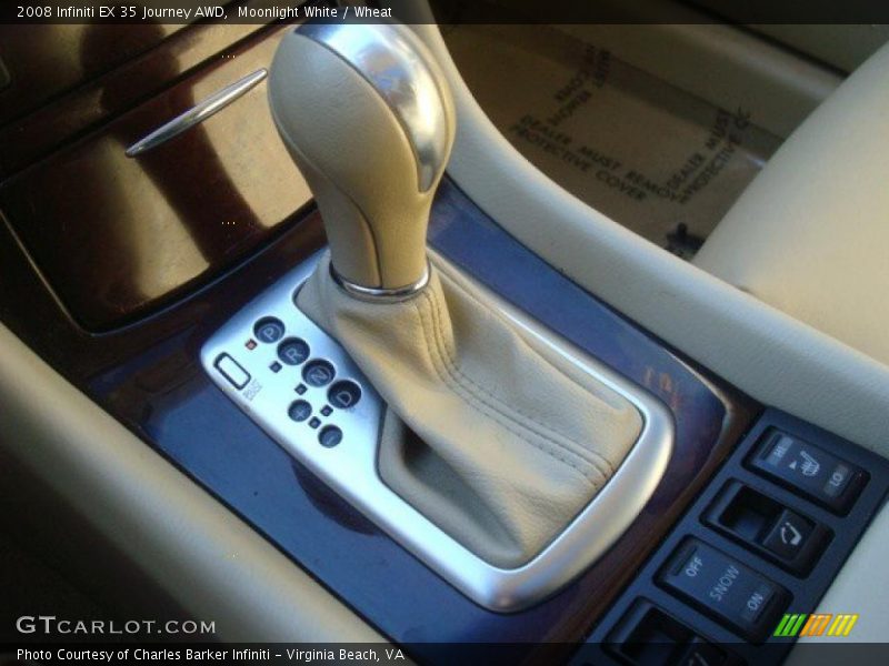 Moonlight White / Wheat 2008 Infiniti EX 35 Journey AWD