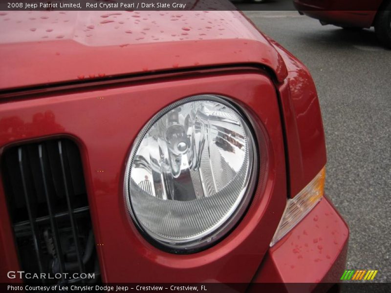 Red Crystal Pearl / Dark Slate Gray 2008 Jeep Patriot Limited