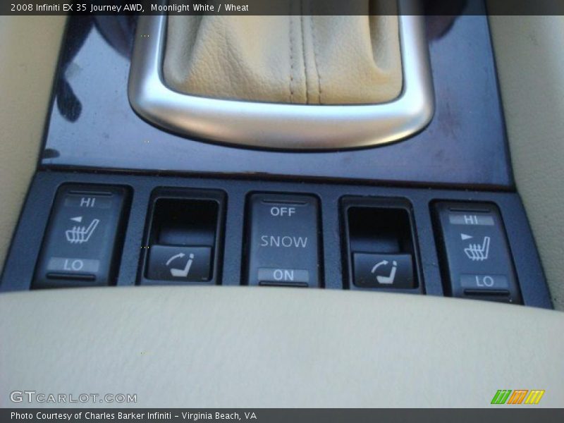 Moonlight White / Wheat 2008 Infiniti EX 35 Journey AWD
