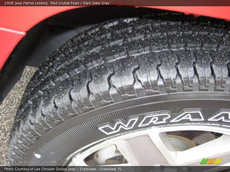 Red Crystal Pearl / Dark Slate Gray 2008 Jeep Patriot Limited