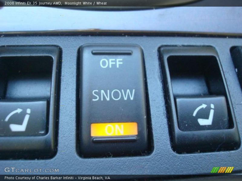 Moonlight White / Wheat 2008 Infiniti EX 35 Journey AWD