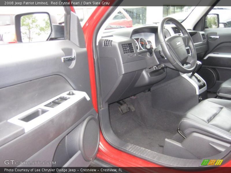 Red Crystal Pearl / Dark Slate Gray 2008 Jeep Patriot Limited