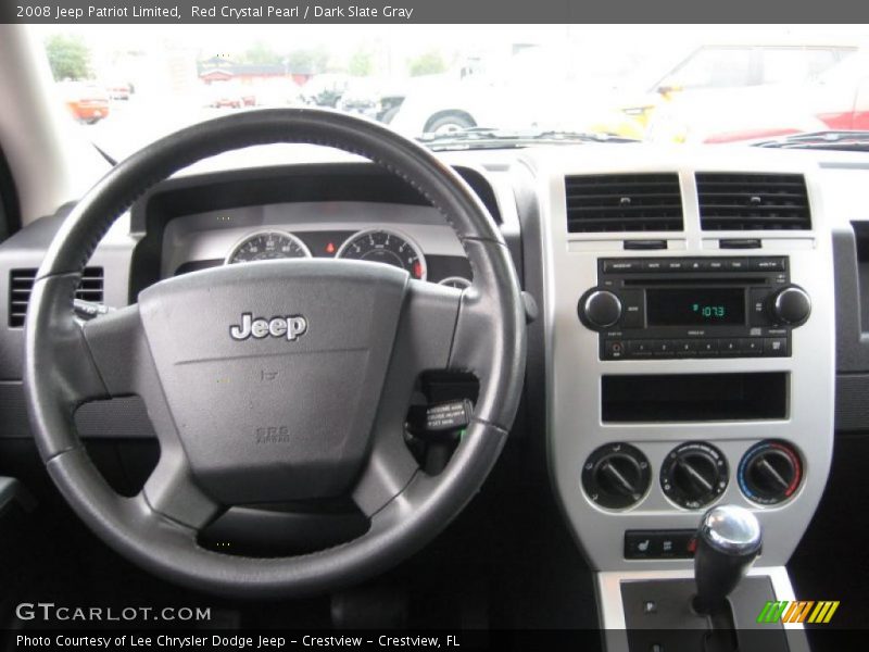 Red Crystal Pearl / Dark Slate Gray 2008 Jeep Patriot Limited