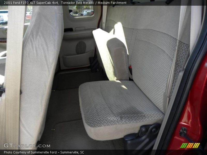 Toreador Red Metallic / Medium Parchment 2001 Ford F150 XLT SuperCab 4x4