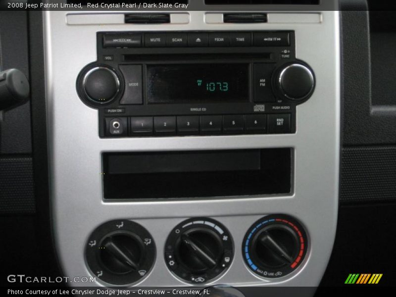 Red Crystal Pearl / Dark Slate Gray 2008 Jeep Patriot Limited