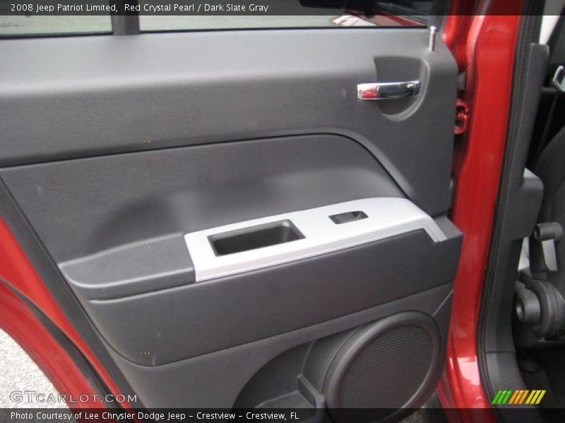Red Crystal Pearl / Dark Slate Gray 2008 Jeep Patriot Limited