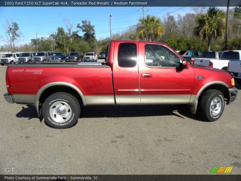  2001 F150 XLT SuperCab 4x4 Toreador Red Metallic