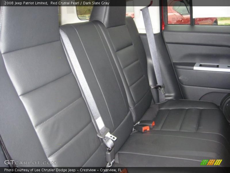 Red Crystal Pearl / Dark Slate Gray 2008 Jeep Patriot Limited
