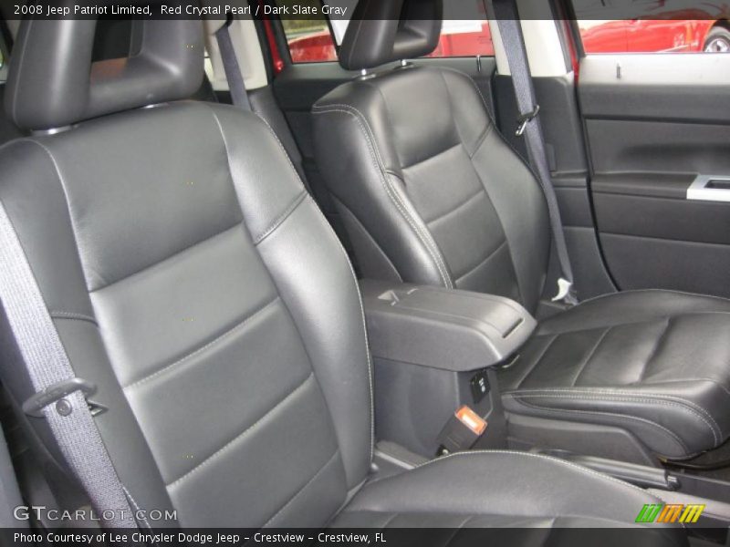 Red Crystal Pearl / Dark Slate Gray 2008 Jeep Patriot Limited