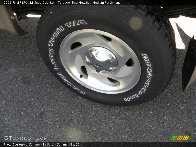 Toreador Red Metallic / Medium Parchment 2001 Ford F150 XLT SuperCab 4x4