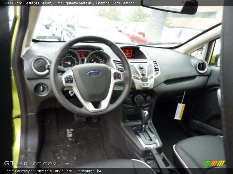 Dashboard of 2011 Fiesta SEL Sedan