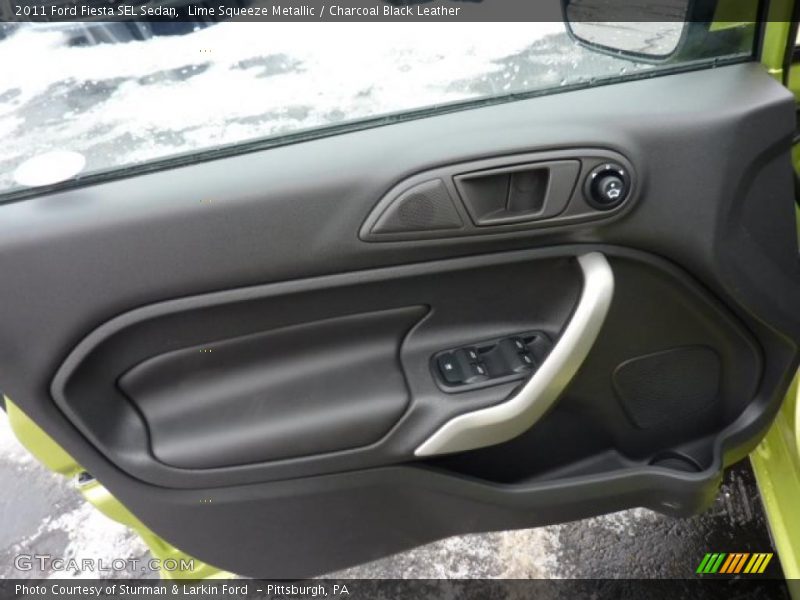 Door Panel of 2011 Fiesta SEL Sedan
