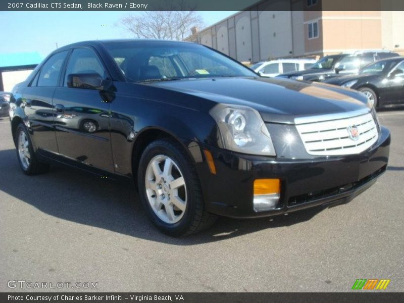 Black Raven / Ebony 2007 Cadillac CTS Sedan