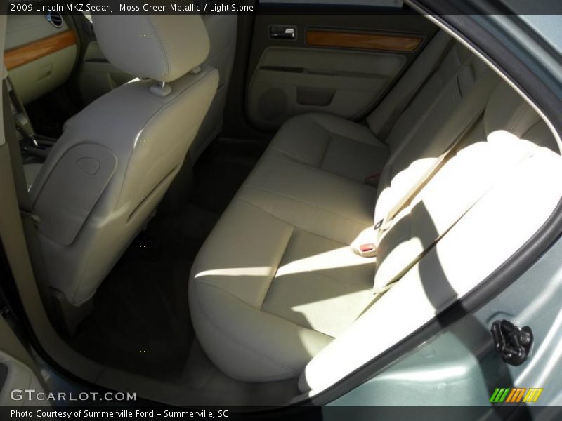Moss Green Metallic / Light Stone 2009 Lincoln MKZ Sedan