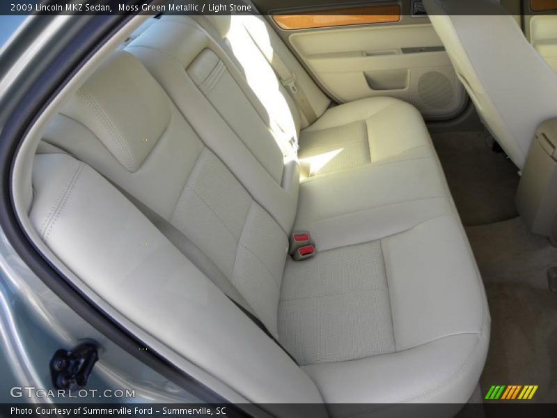 Moss Green Metallic / Light Stone 2009 Lincoln MKZ Sedan