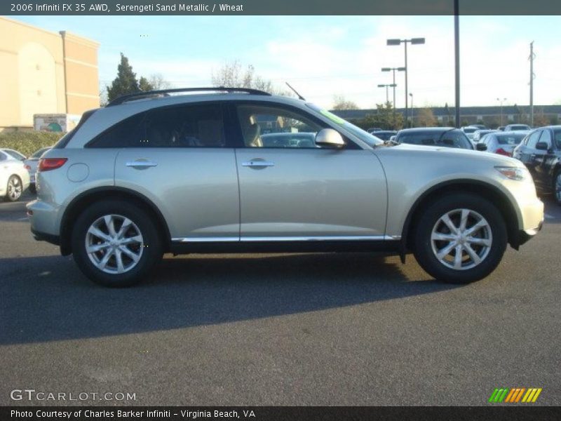 Serengeti Sand Metallic / Wheat 2006 Infiniti FX 35 AWD