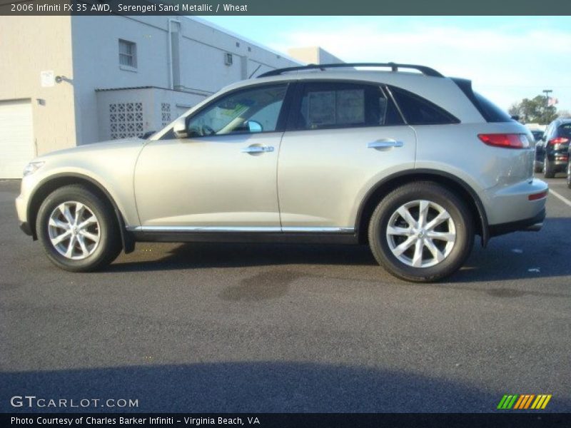 Serengeti Sand Metallic / Wheat 2006 Infiniti FX 35 AWD