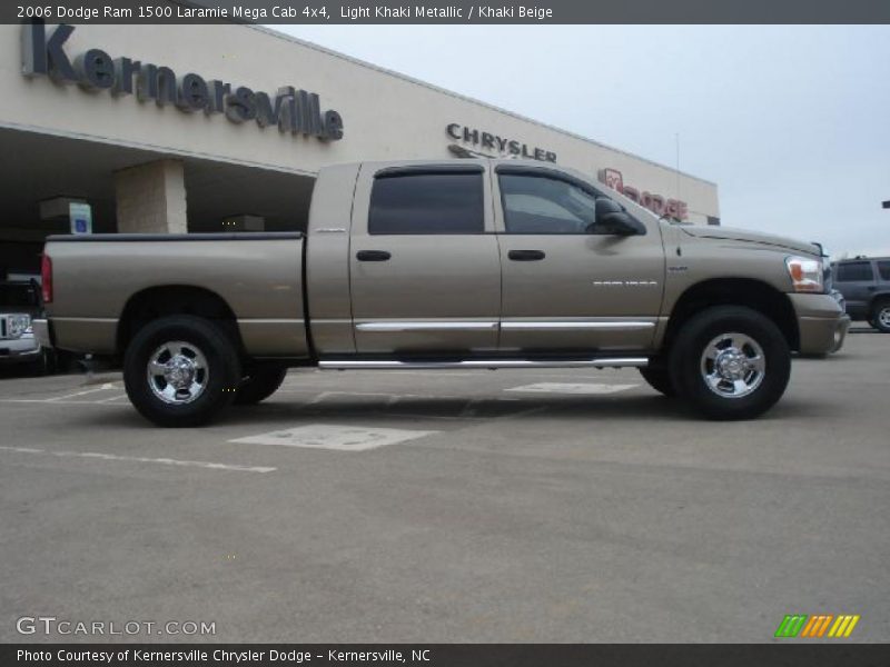Light Khaki Metallic / Khaki Beige 2006 Dodge Ram 1500 Laramie Mega Cab 4x4