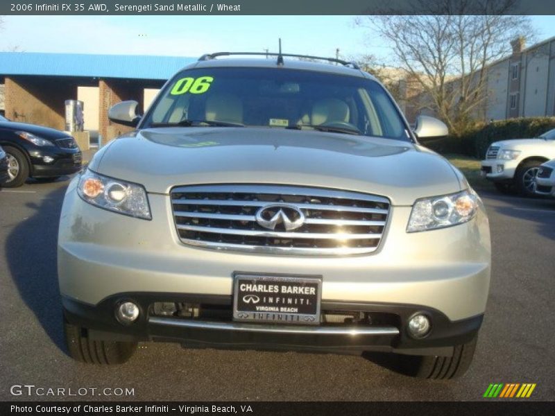 Serengeti Sand Metallic / Wheat 2006 Infiniti FX 35 AWD