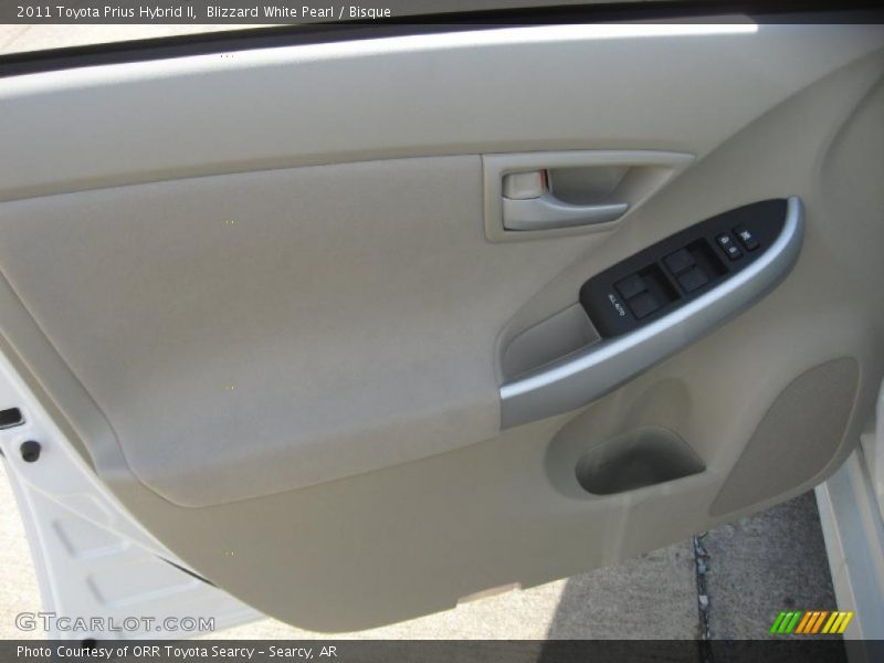 Blizzard White Pearl / Bisque 2011 Toyota Prius Hybrid II