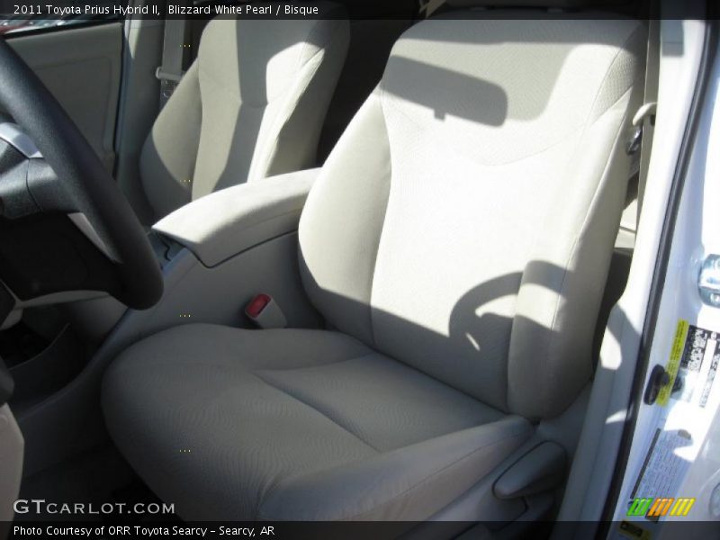 Blizzard White Pearl / Bisque 2011 Toyota Prius Hybrid II
