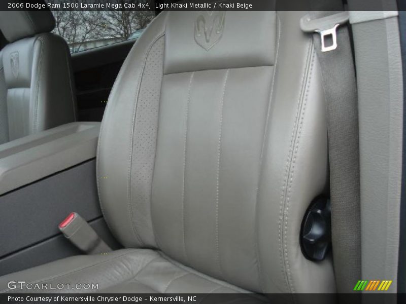 Light Khaki Metallic / Khaki Beige 2006 Dodge Ram 1500 Laramie Mega Cab 4x4