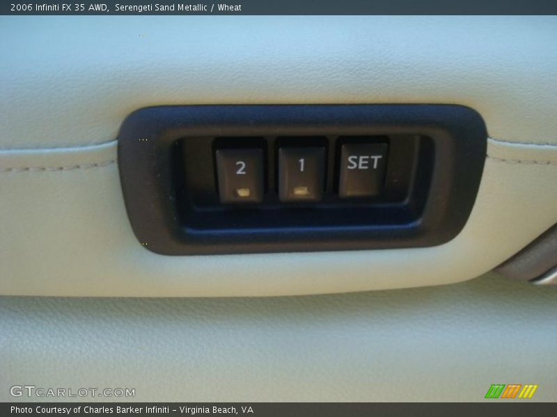 Serengeti Sand Metallic / Wheat 2006 Infiniti FX 35 AWD