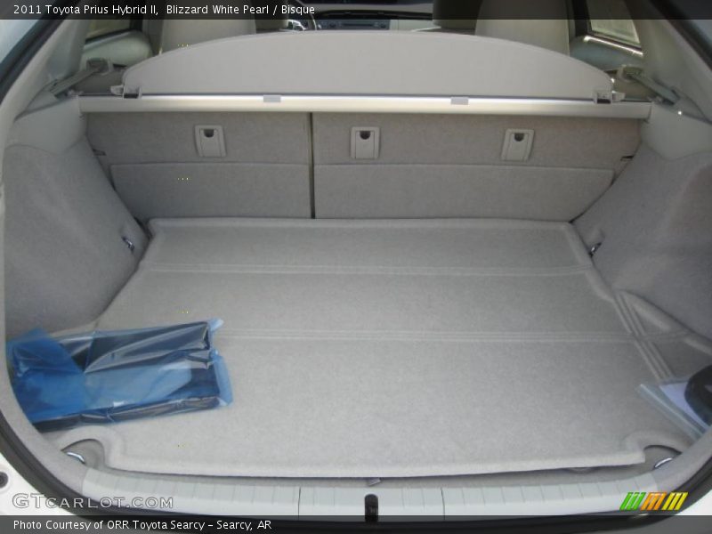 Blizzard White Pearl / Bisque 2011 Toyota Prius Hybrid II